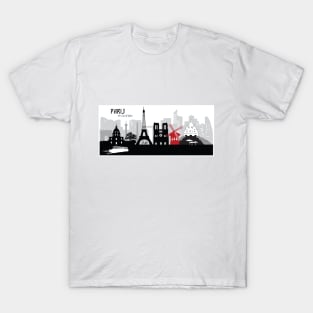 Paris Skyline T-Shirt